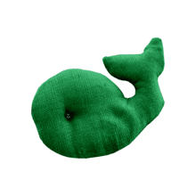 Barrette Baleine vert vif