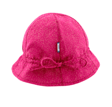 Chapeau soleil charlotte fuchsia pailleté