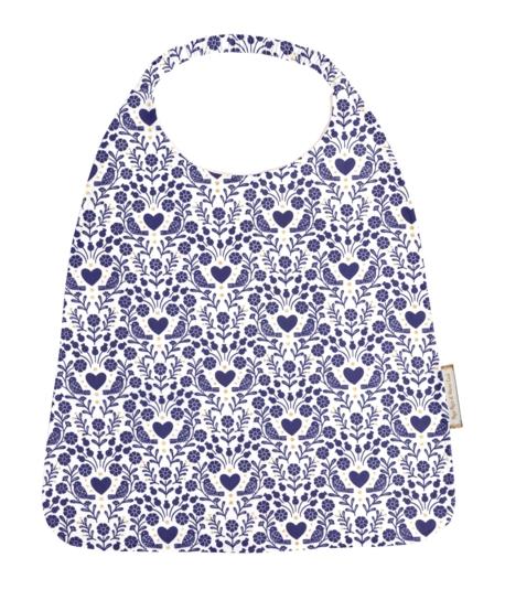 Serviette enfant élastique scandinavia bleu