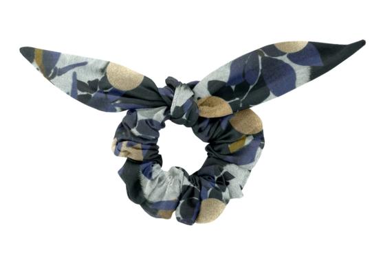 Chouchou nœud  flocon doré