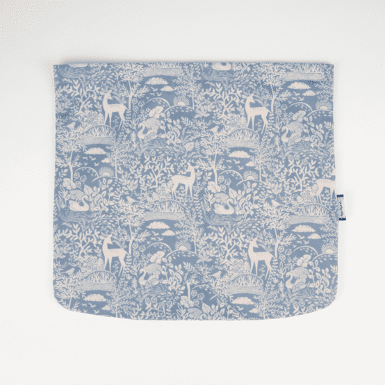 Rabat besace carré grand toile de biche