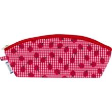 Trousse scolaire vichy coccinelle