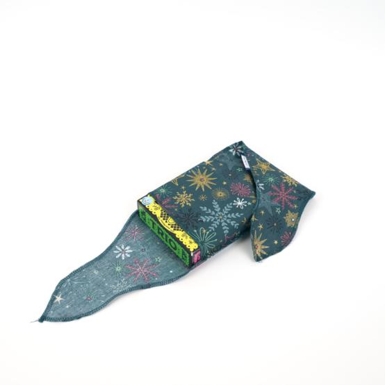 Fupochiki S (14 x 17 cm) ex2556 noel étoile de noel or vert bleu