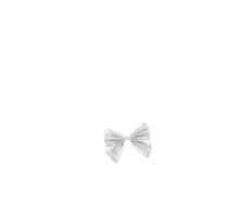 Barrette noeud papillon broderie anglaise