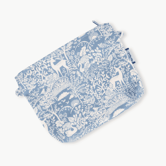 Mini pochette tissu toile de biche