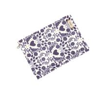 Portefeuille compact scandinavia bleu