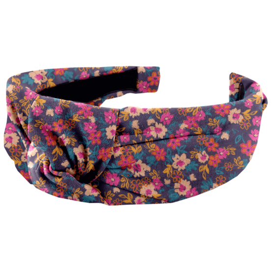 Serre-tête Large Croisé hippie fleurie