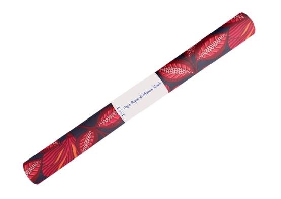 Coupon tissu enduit de 35cm  ex2577 calypso bordeaux