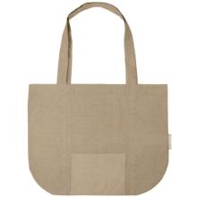 Sac tote bag pliable lin doré