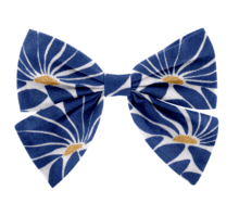 Barrette noeud papillon soleil levant