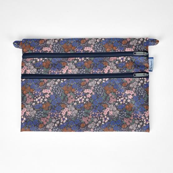 Pochette plate Aloïs monet lilas