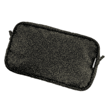 Pochette banane noir pailleté