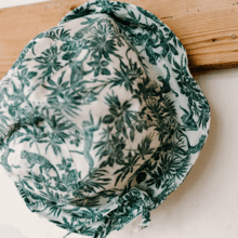 Chapeau soleil charlotte jungle vintage