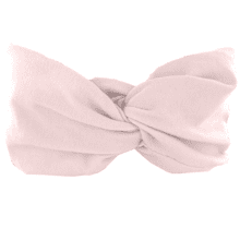 Bandeau Jersey Croisé Enfant rose poudré