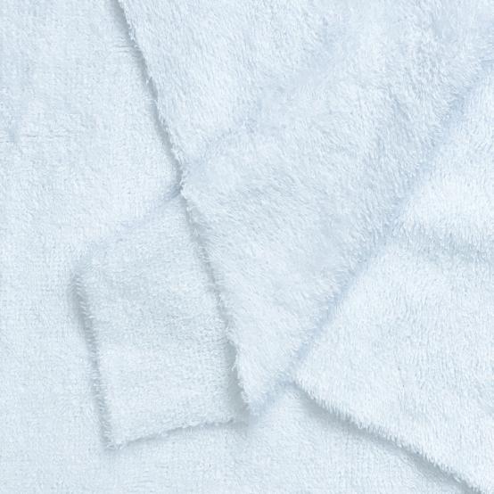 Tissu éponge bambou au mètre blanc