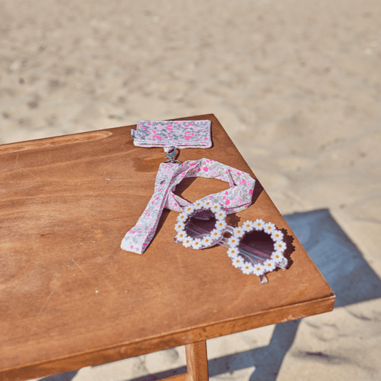 Porte-clés collier serenade fluo