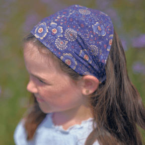 Bandeau fichu Enfant lavandula