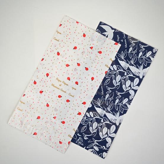 Pochette cadeau M (16 x 31 cm) - Coloris aléatoire