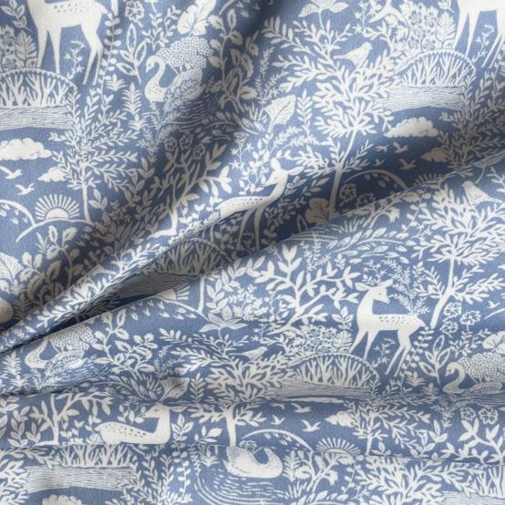Tissu enduit au mètre toile de biche