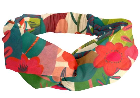 Bandeau croisé fleurs des iles