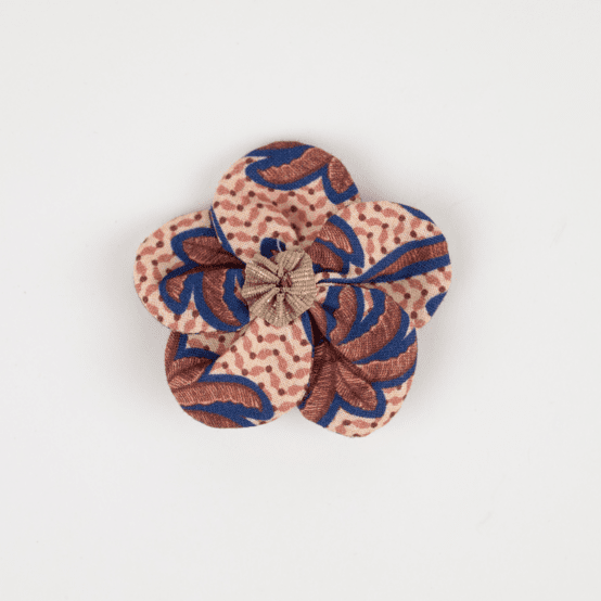 Petite Barrette Pétales de Fleur palmeraie