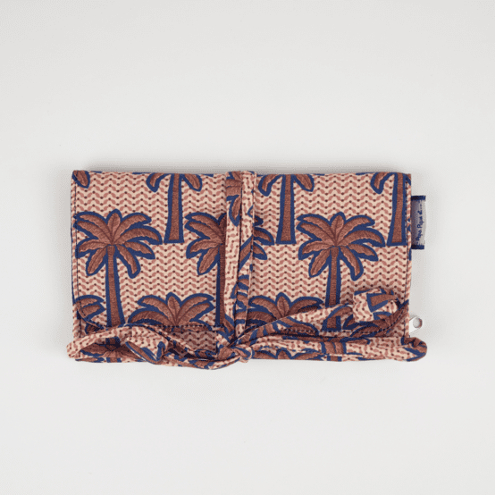 Pochette à bijoux palmeraie