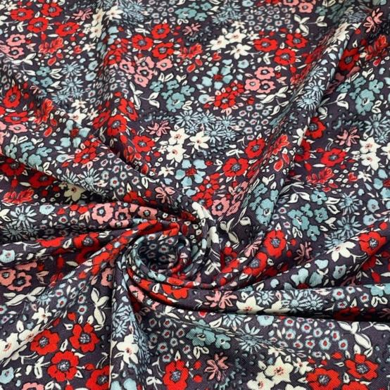Tissu jersey jardin d'aurore
