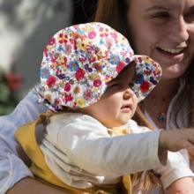 Chapeau soleil charlotte tutti fleuri