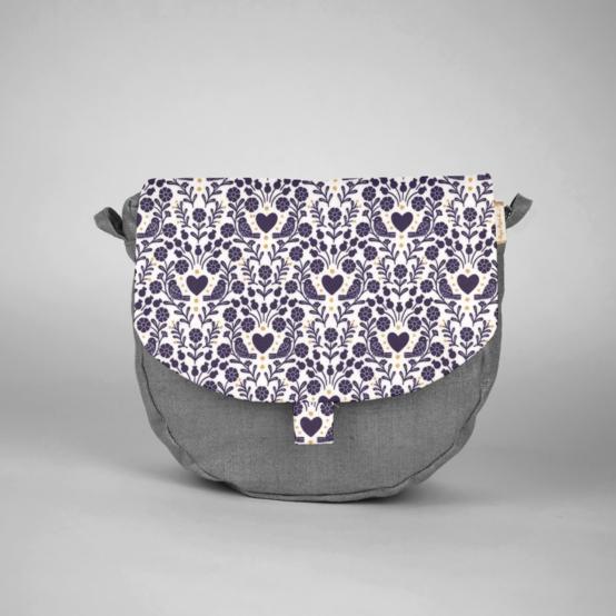 Rabat petite besace scandinavia bleu