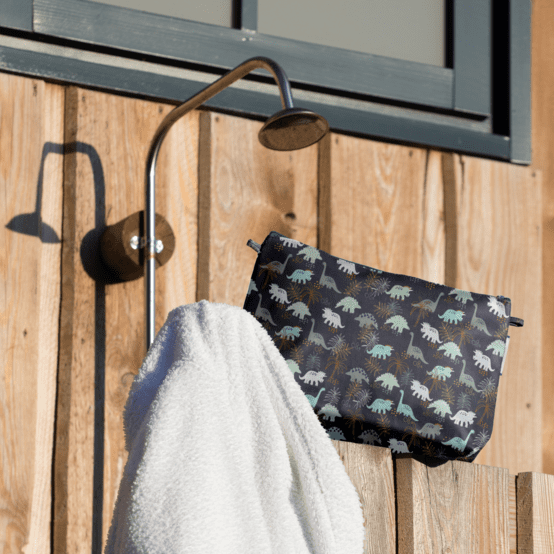 Trousse de toilette jurassic dino marine