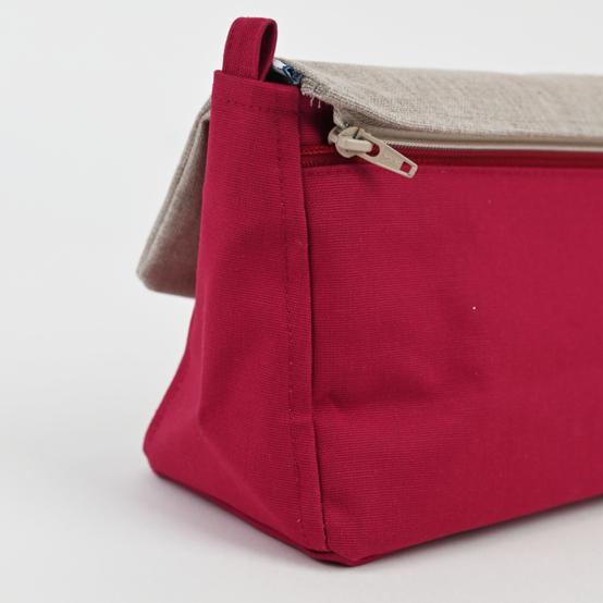 Base sac compagnon  bordeau verso