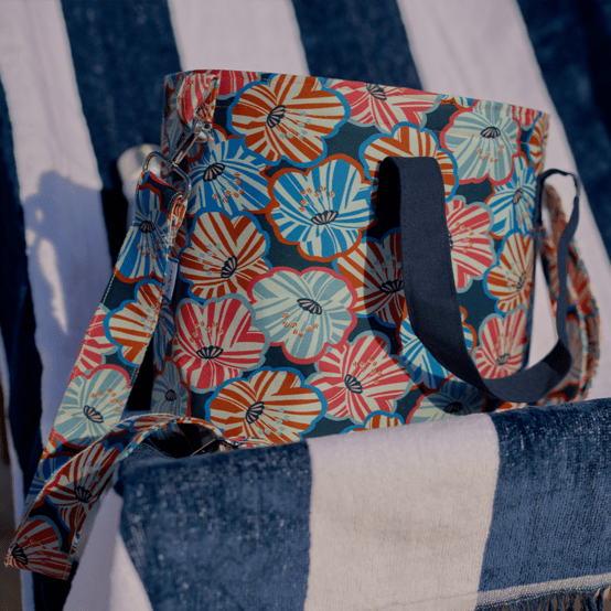 Sac Lunch Isotherme anémones rayées