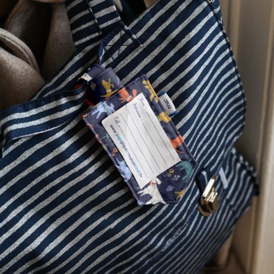 Etiquette bagage copain canin