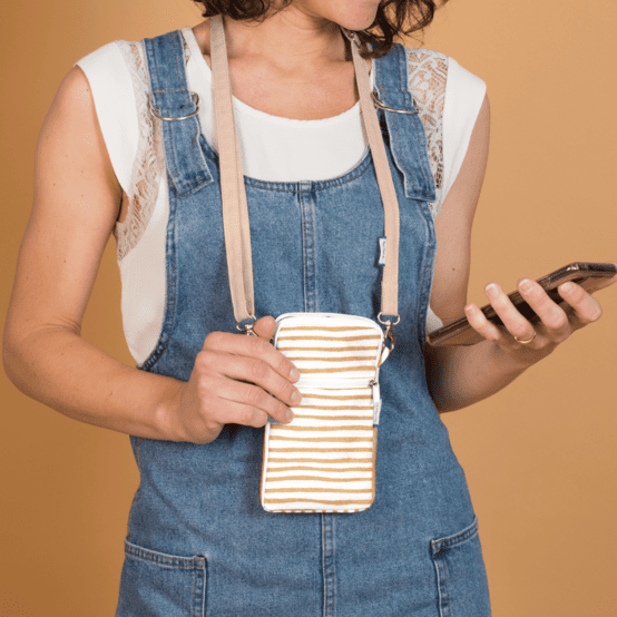 Grande Lanière Amovible rose pâle