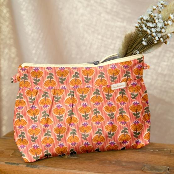 Pochette plissée shanti