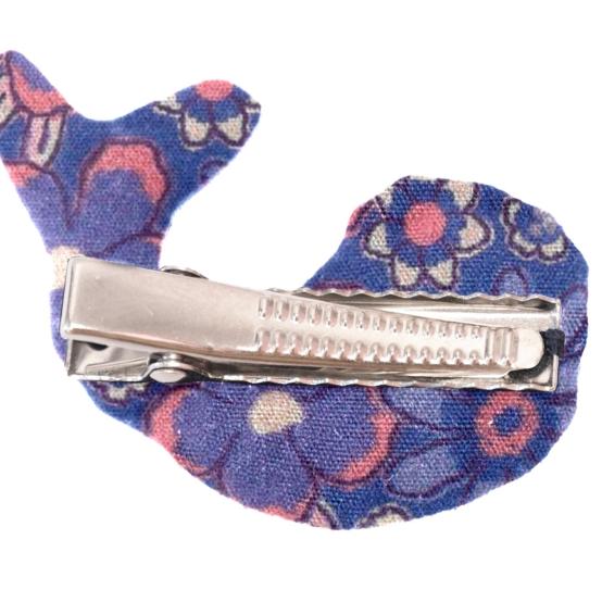 Barrette Baleine lavandula