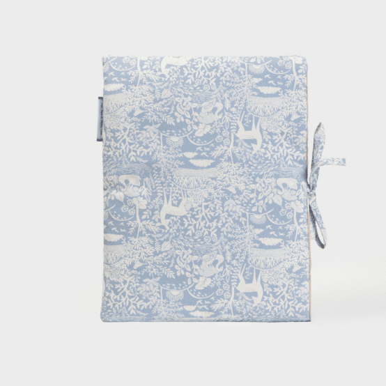 Grande pochette à livre broché toile de biche