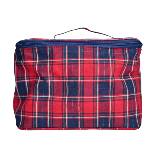 Vanity grand tartan rouge