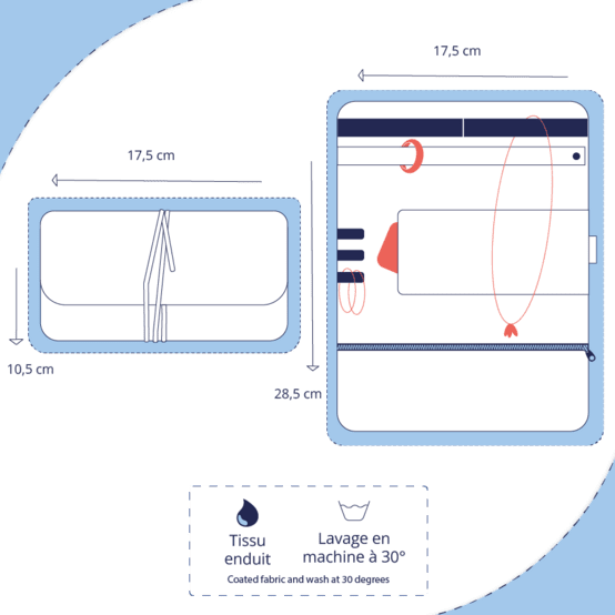 Pochette à bijoux eden indien