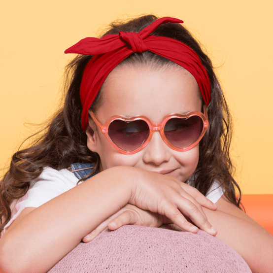 Bandeau fichu Enfant rouge