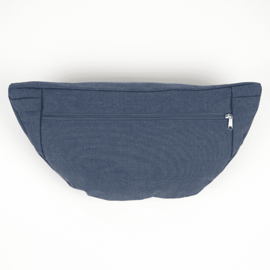 Sac banane jean enduit intérieur