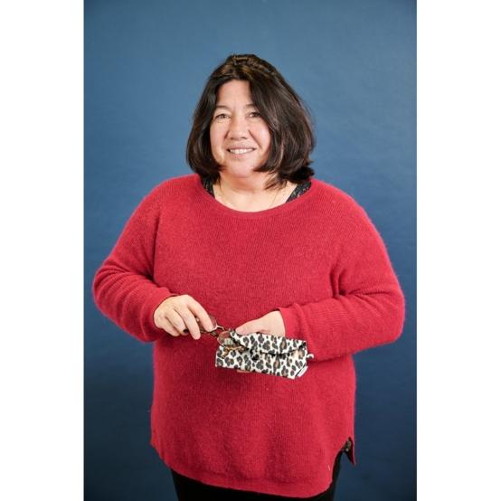 Etui à lunettes leopard