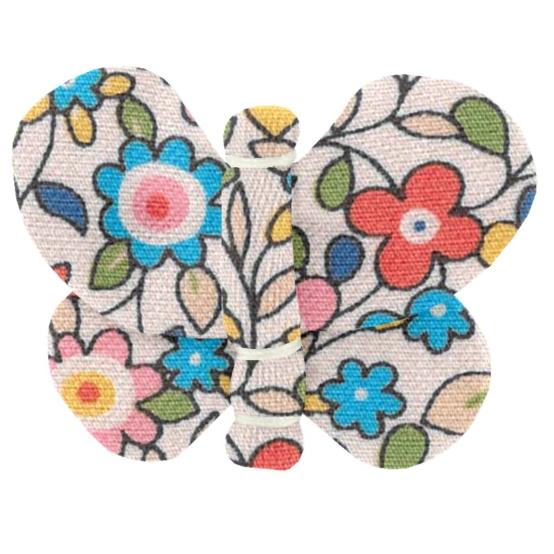 Barrette petit papillon mille et une fleurs