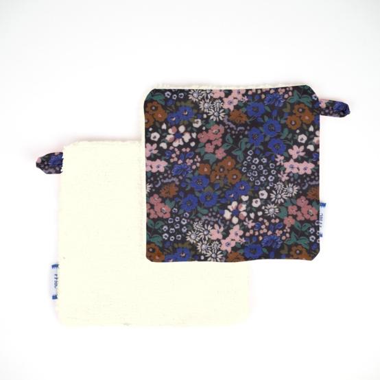 Carré Démaquillant Lavable monet lilas