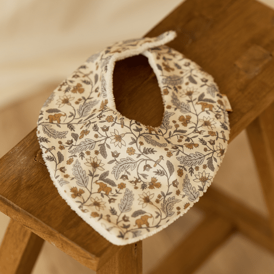 Bavoir bandana rêve de jasmin