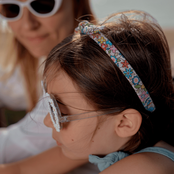 Serre-tête noeud mille et une fleurs