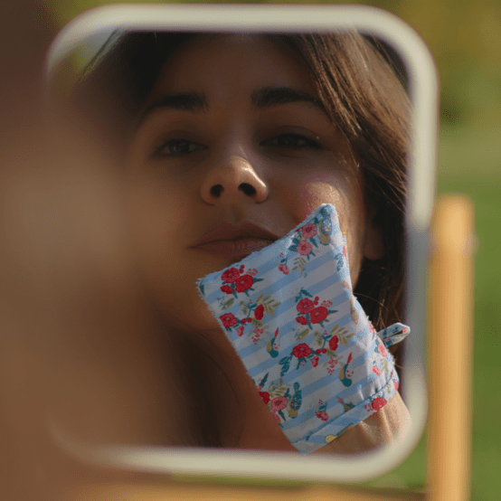 Mini-Gant Démaquillant horizons fleuris