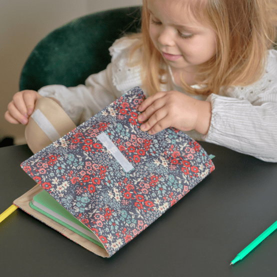 Protège carnet de santé jardin d'aurore