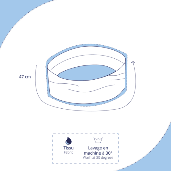 Bandeau jersey jersey vert vif