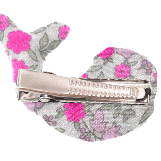 Barrette Baleine serenade fluo